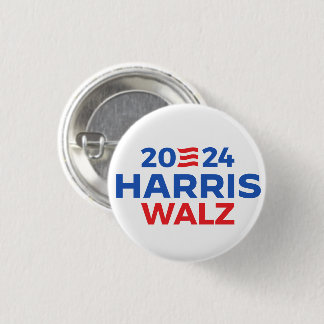 Chapa Redonda De 2,5 Cm Harris Walz en 2024