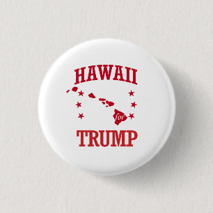 CHAPA REDONDA DE 2,5 CM HAWAII PARA DONALD TRUMP