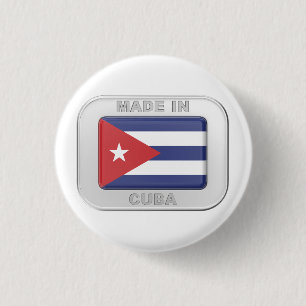 Chapa Redonda De 2,5 Cm Hecho en Cuba