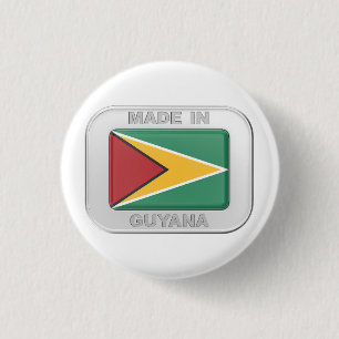 Chapa Redonda De 2,5 Cm Hecho en Guyana