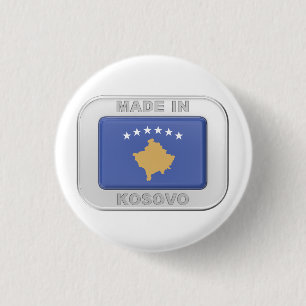 Chapa Redonda De 2,5 Cm Hecho en Kosovo