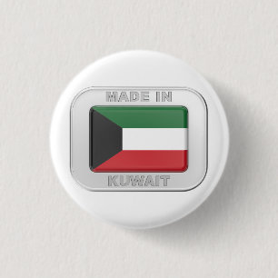 Chapa Redonda De 2,5 Cm Hecho en Kuwait