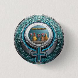 CHAPA REDONDA DE 2,5 CM HEN HANGOUT