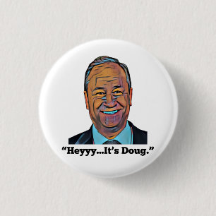 Chapa Redonda De 2,5 Cm Hey, es Doug