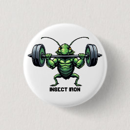 Chapa Redonda De 2,5 Cm Hierro de los insectos