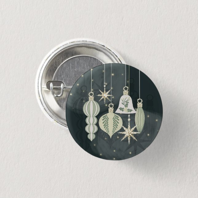 Chapa Redonda De 2,5 Cm holydays_3_jingle bell (Anverso y reverso)