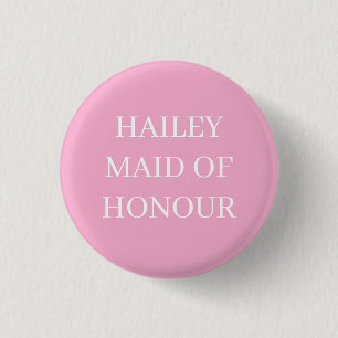 CHAPA REDONDA DE 2,5 CM HONOR HONOR BADGE BUTTON BODA