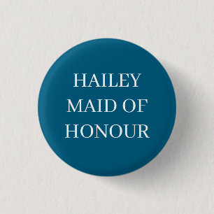 CHAPA REDONDA DE 2,5 CM HONOR HONOR BADGE BUTTON BODA