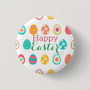 Chapa Redonda De 2,5 Cm Huevo de Pascua