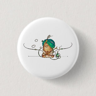 Chapa Redonda De 2,5 Cm Humpty Dumpty
