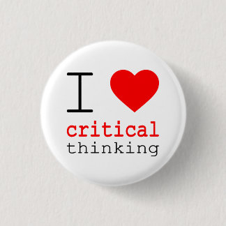 Chapa Redonda De 2,5 Cm I ❤️ Critical Thinking