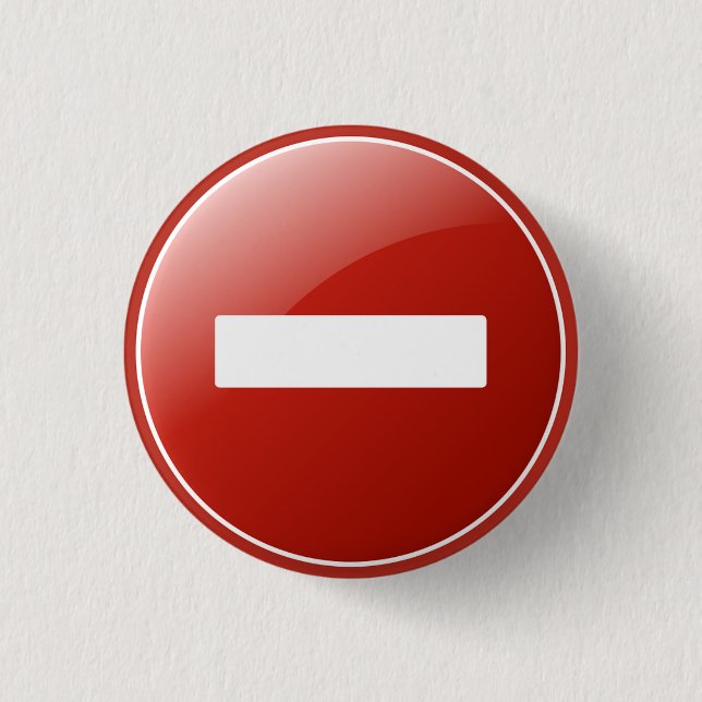 Chapa Redonda De 2,5 Cm Icono (Anverso)