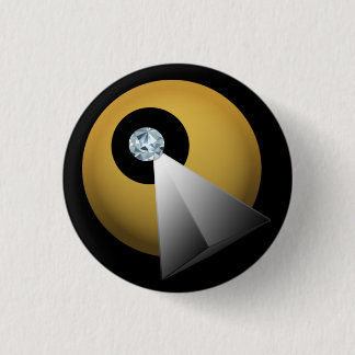 Chapa Redonda De 2,5 Cm IDIC Pin