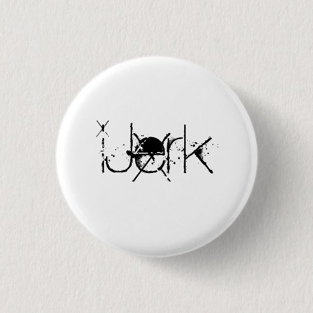 Chapa Redonda De 2,5 Cm iJerk (Anverso)