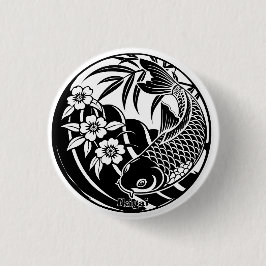 Chapa Redonda De 2,5 Cm Ikigai