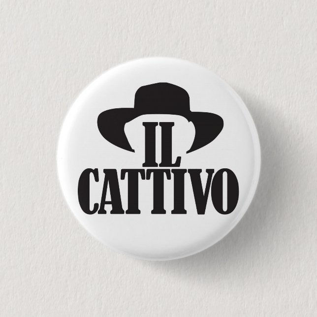 CHAPA REDONDA DE 2,5 CM ILCATTIVO (Anverso)