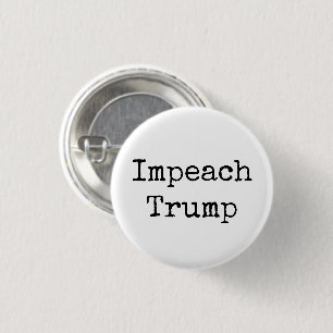 Chapa Redonda De 2,5 Cm "Impedir a Trump"