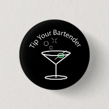 Incline su Pin de Martini del camarero