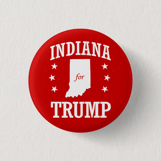 CHAPA REDONDA DE 2,5 CM INDIANA PARA TRUMP (Anverso)