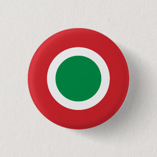 Chapa Redonda De 2,5 Cm Insignia de la fuerza aérea de Italia