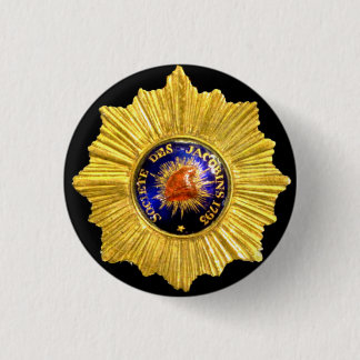 Chapa Redonda De 2,5 Cm insignia del club del jacobin