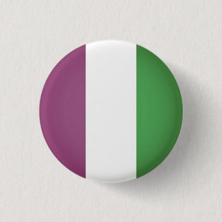 Chapa Redonda De 2,5 Cm Insignia del sufragio de las mujeres
