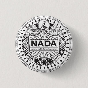 CHAPA REDONDA DE 2,5 CM INSIGNIA REDONDA DEL ESTILO TRIBAL 1,25 DE NADA"