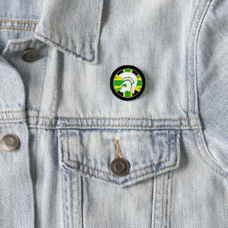 Chapa Redonda De 2,5 Cm Insignia Trojan Reggae