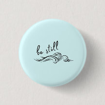Insignias de la Biblia: Be Still