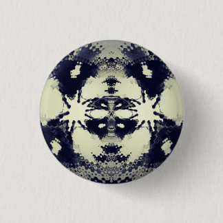 Chapa Redonda De 2,5 Cm Inversión de "Rorschach" por Mzeroxx69