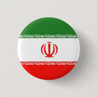 Chapa Redonda De 2,5 Cm Irán-bandera
