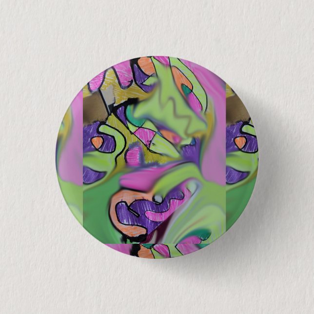 Chapa Redonda De 2,5 Cm irinakrommdesign (Anverso)