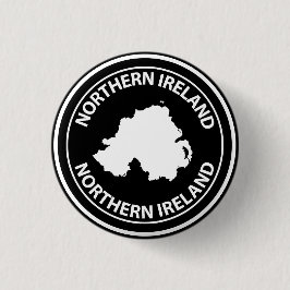 Chapa Redonda De 2,5 Cm Irlanda del Norte