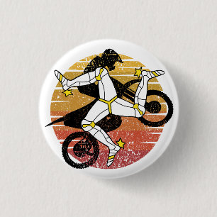 Chapa Redonda De 2,5 Cm Isla de Man Deportes Motocross