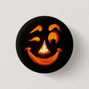 Chapa Redonda De 2,5 Cm Jack-O-Instinto