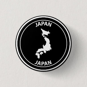Chapa Redonda De 2,5 Cm Japón