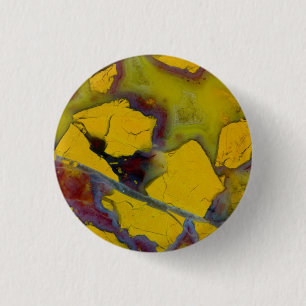 Chapa Redonda De 2,5 Cm Jasper de California