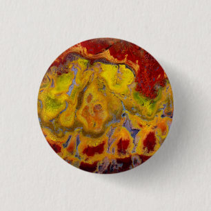 Chapa Redonda De 2,5 Cm Jasper de Crayola Roja