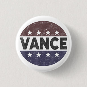 Chapa Redonda De 2,5 Cm JD Vance 2028 presidente