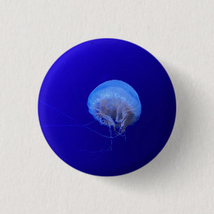 Chapa Redonda De 2,5 Cm Jellyfish