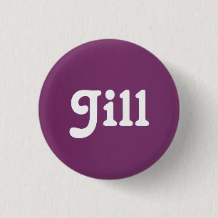 Chapa Redonda De 2,5 Cm Jill Button