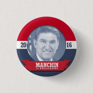CHAPA REDONDA DE 2,5 CM JOE MANCHIN 2016