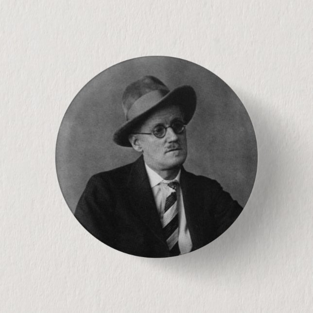 Chapa Redonda De 2,5 Cm joyce (Anverso)