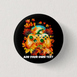 Chapa Redonda De 2,5 Cm Juego de Halloween, controlador de calabaza