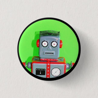 Chapa Redonda De 2,5 Cm Juguete 1 del robot