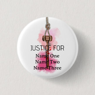 Chapa Redonda De 2,5 Cm Justicia para todos