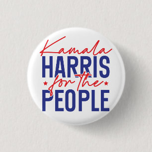 Chapa Redonda De 2,5 Cm Kamala Harris