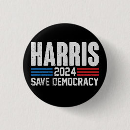 Chapa Redonda De 2,5 Cm Kamala Harris