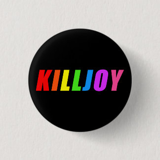 Chapa Redonda De 2,5 Cm Killjoy