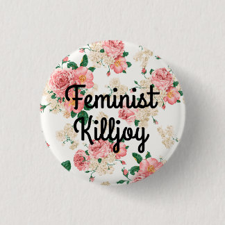 Chapa Redonda De 2,5 Cm killjoy feminista